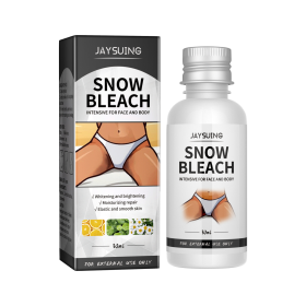 Snow Bleach Cream for Sark Spot Remover for Body, Intimate Areas-Underarm, Neck, Armpit, Knees, Elbows, Dark Spot Remover Cream