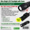 TK120X LED Flashlight Kit