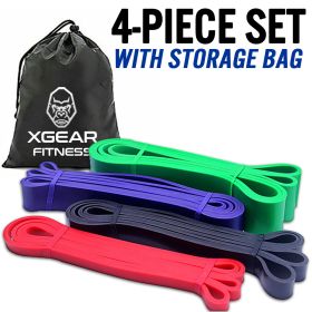 XG-PRO Heavy Duty Exercise Resistance Bands (Color: Set)